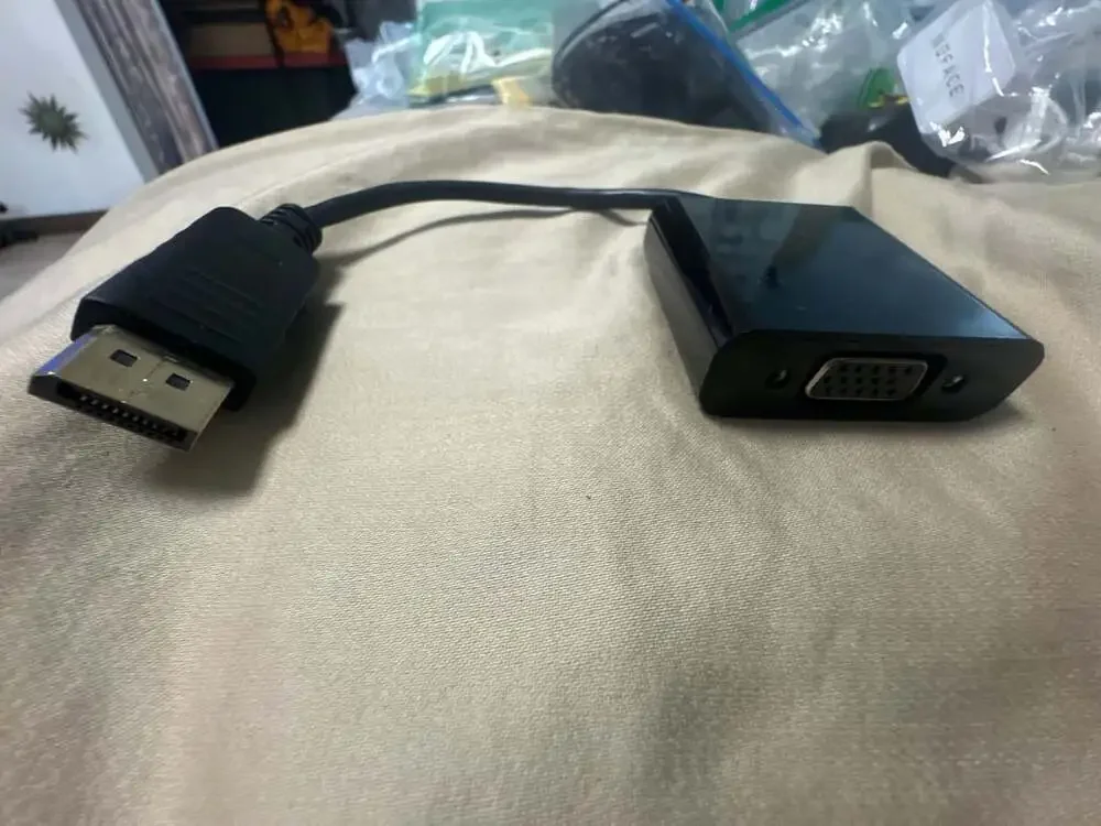 Rankie DisplayPort to VGA Adapter (Male to Female) 1080P Video Converter